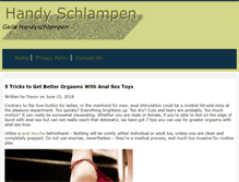 Tablet Screenshot of handyschlampen.org